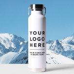 Your Business Logo Website Custom Water Bottle<br><div class="desc">Your Business Logo Website or slogan Custom Water Bottle. Any colour,  any font,  no minimum.</div>