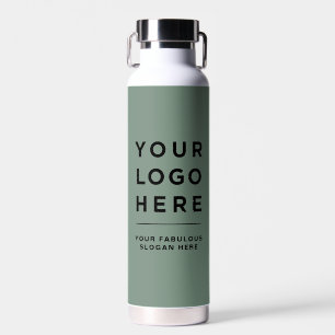 Your Business Logo Website Custom Water Bottle