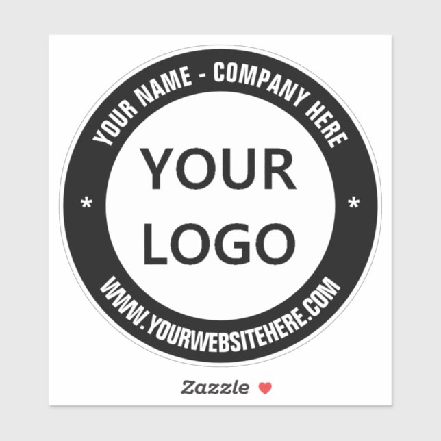 Your Business Logo Website Promotion Personalised  (Sheet)