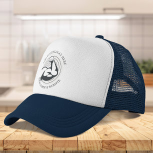 Your Business Logo Work Employee Trucker Hat