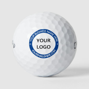 Your Business Name Logo E-mail Simple Personalised Golf Balls