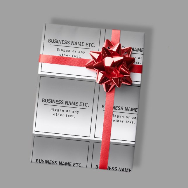 Your Business Name or Brand Etc.  Wrapping Paper (Creator Uploaded)