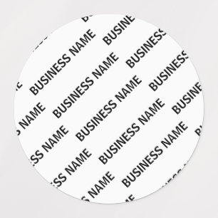 Your Business Name Pattern   Black & White