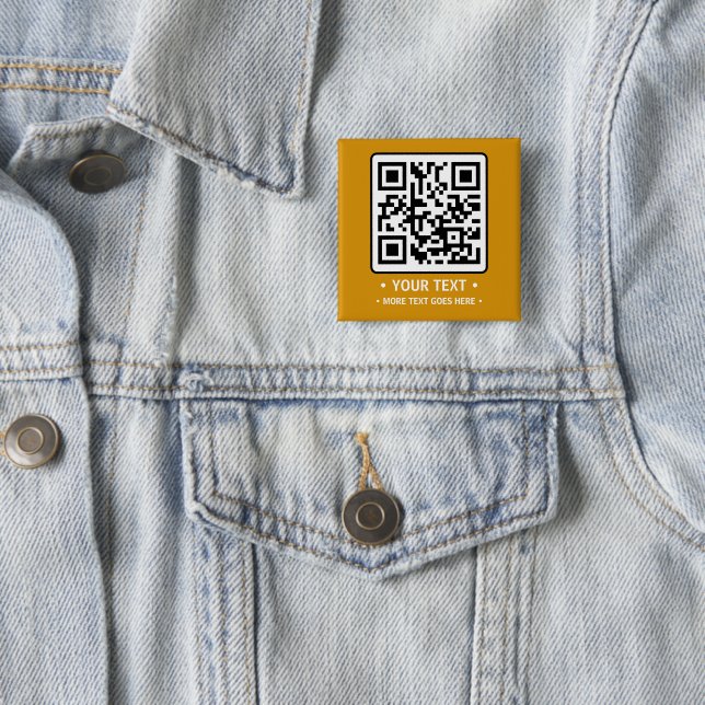 Your Business QR Code 15 Cm Square Badge (In Situ)
