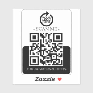 Your Business QR Code and Logo