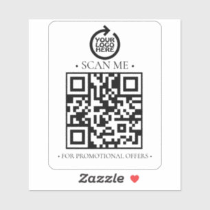 Your Business QR Code and Logo
