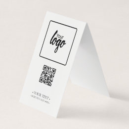 Your Business QR Code and Logo