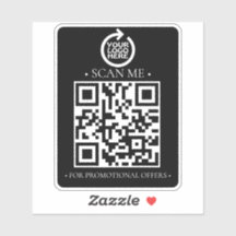 Your Business QR Code and Logo
