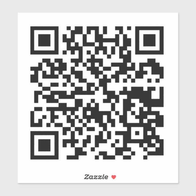 Your Business QR Code Sticker (Sheet)