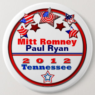 Your Candidate Tennessee 6 Cm Round Badge