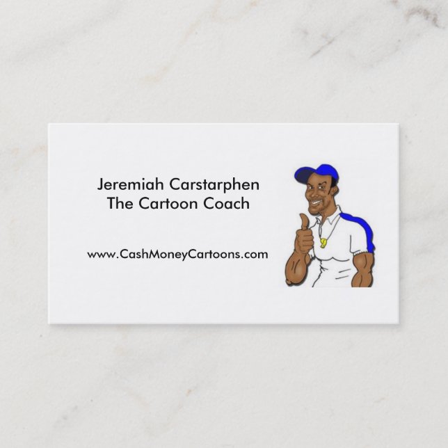 Your Cartoon Business Cards Online (Front)