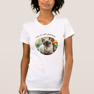 Your cat photo. Personalise T-Shirt