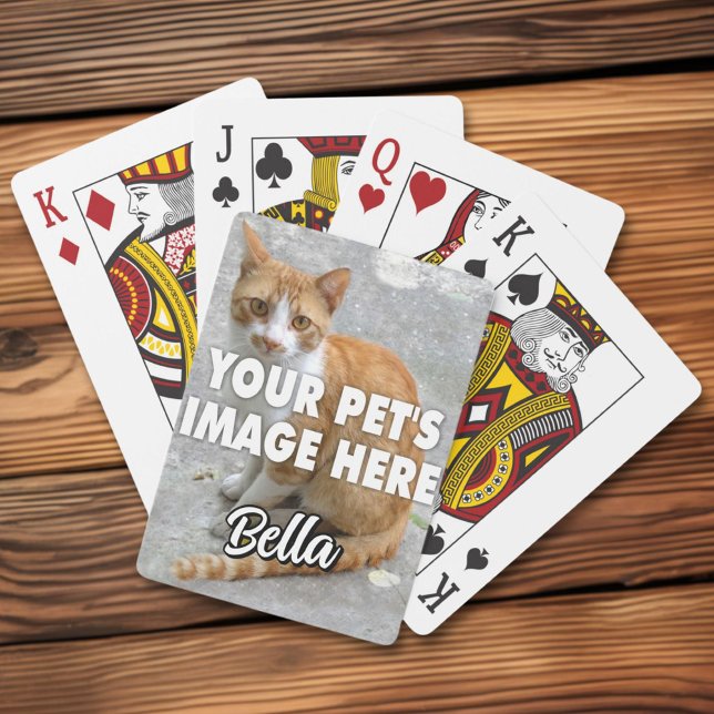 Your Cat Photo Playing Cards (Creator Uploaded)