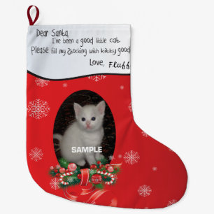 Your Cat's Christmas Stocking - Dear Santa