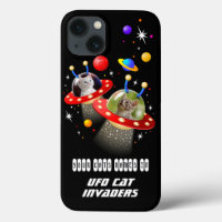 Your Cats in an Alien Spaceship UFO Sci Fi Film Ca
