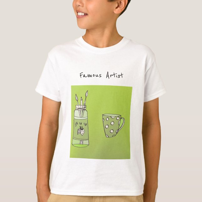 Your Child’s Artwork On A T-Shirt (Front)