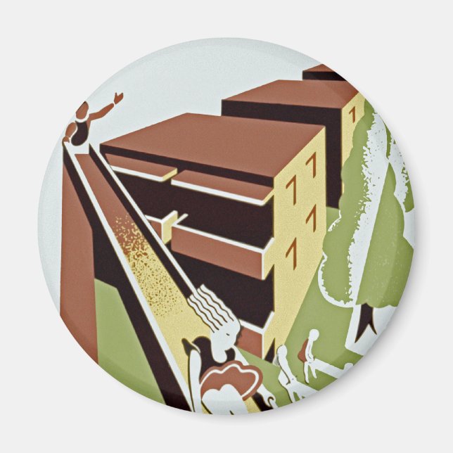 Your Children Like These Low Rent Homes Magnet (Front)