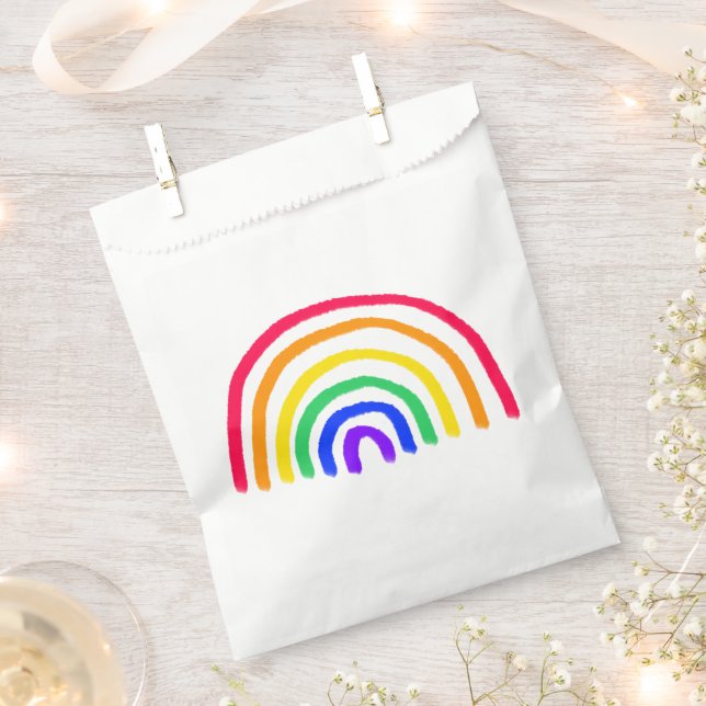 Your Child's Own Artwork | Upload Kids Drawing Favour Bags (Clipped)