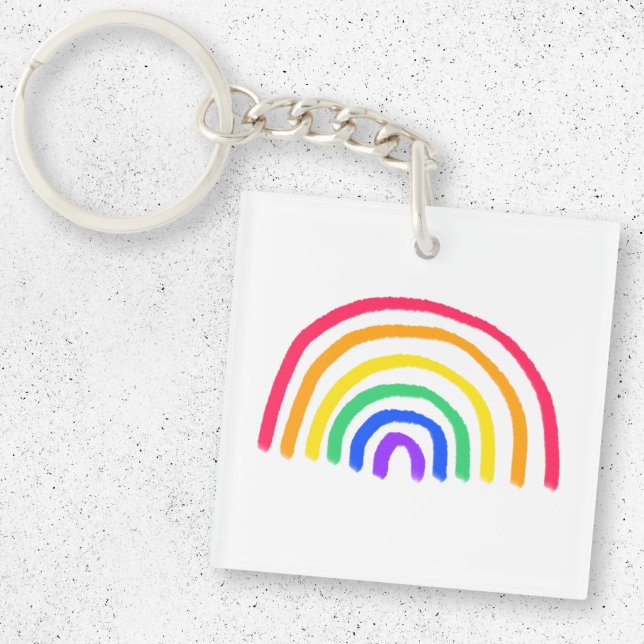 Your Child's Own Artwork | Upload Kids Drawing Key Ring (Creator Uploaded)