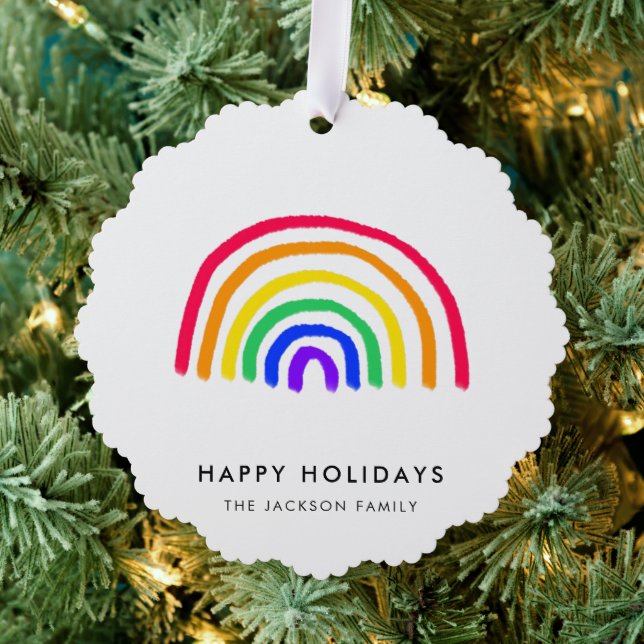 Your Child's Own Artwork | Upload Kids Drawing Tree Decoration Card (Insitu (Tree))