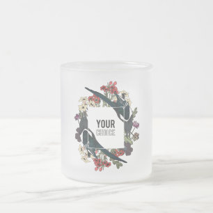 your choice an amazing design frosted glass coffee mug