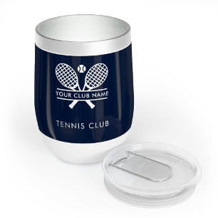 Your Club Name Tennis Players Navy Blue Custom