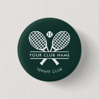 Your Club Name Tennis Team Green Custom
