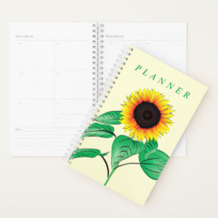 Your Colors Planner with Sunflowers