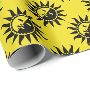 Your Colour and Sun Flashes Wrapping Paper