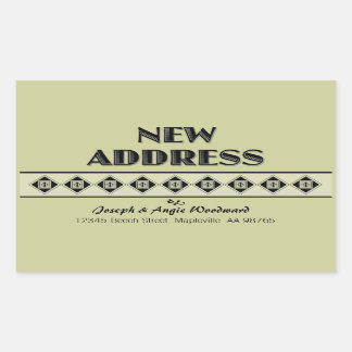 Your Colour Choice! Custom New Address Stickers