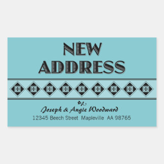Your Colour Choice! Custom New Address Stickers