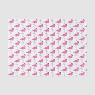 Your Colour Cute Tropical Pink Flamingo Summer Bir Tissue Paper