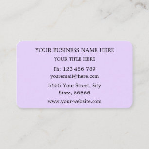 Your Colours and Fonts Logo or Photo Business Card