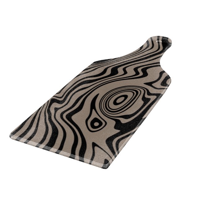 Your Colours Cutting Board Art Design - Brown (Corner)