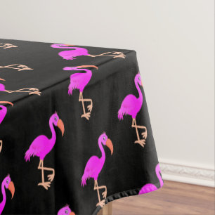 Your Colours Tablecloth with Pink Flamingos