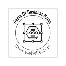 Your Company Custom Round Business Logo