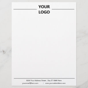 Your Company Design Business Letterhead with Logo