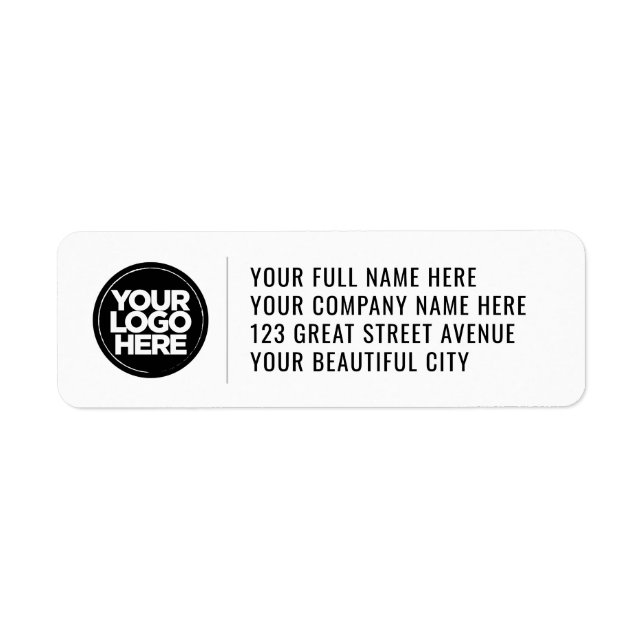 Your Company Logo Address (Front)
