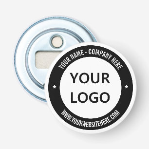 Your Company Logo and Text Bottle Opener Template
