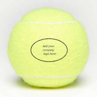 Your Company Logo Branding Name Custom Print Tennis Balls