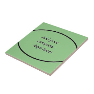Your Company Logo Branding Name Custom Print Tile