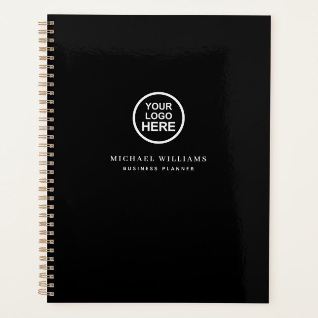Your Company Logo Custom Business Planner (Front)