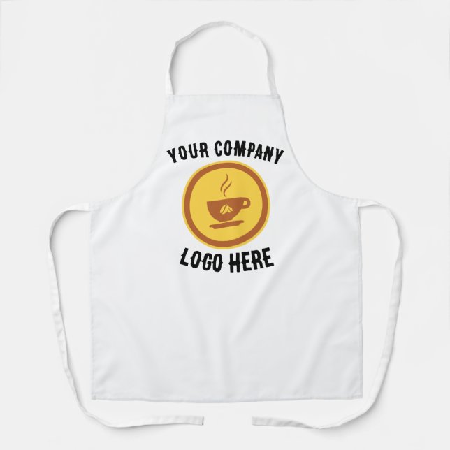 YOUR COMPANY LOGO CUSTOM KITCHEN APRON (Front)
