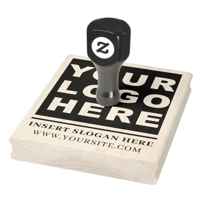 Your Company Logo Custom Rubber Stamp (Stamp)
