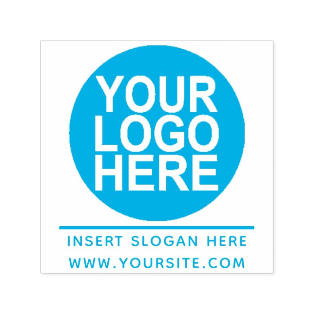 Your Company Logo Custom Self-inking Stamp (Design)