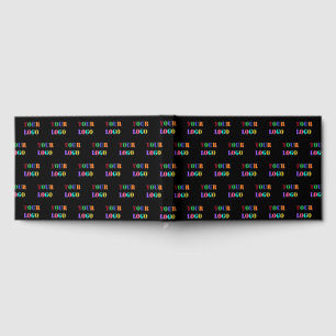 Your Company Logo Guest Book Template Custom Color