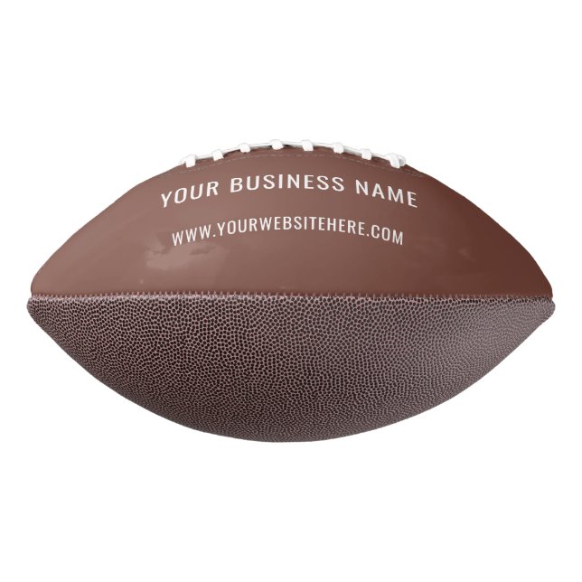 Your Company Logo Name Website Football Promotion American Football (Rotated 90)