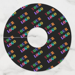 Your Company Logo or Photo Business Wine Glass Tag