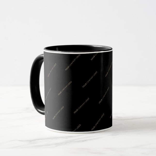 your company logo personalised coffee mug (Front Left)