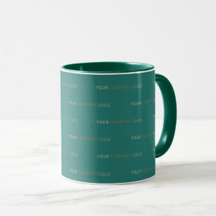 your company logo personalised coffee mug